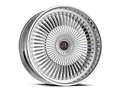 Cavallo CLV-41 Nano Chrome 6-Lug Wheel; 22x9.5; 25mm Offset (21-25 F-150)