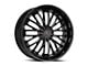 Cavallo CLV-42 Gloss Black 6-Lug Wheel; 24x9; 25mm Offset (21-25 F-150)