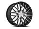 Cavallo CLV-45 Gloss Black and Machined 6-Lug Wheel; 22x9.5; 25mm Offset (04-08 F-150)