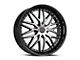 Cavallo CLV-46 Gloss Black and Machined 6-Lug Wheel; 22x9.5; 25mm Offset (04-08 F-150)