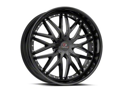 Cavallo CLV-46 Gloss Black 6-Lug Wheel; 24x9; 25mm Offset (04-08 F-150)