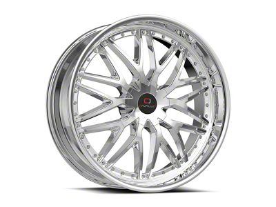 Cavallo CLV-46 Nano Chrome 6-Lug Wheel; 22x9.5; 25mm Offset (21-24 F-150)