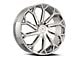 Cavallo CLV-51 Chrome 6-Lug Wheel; 22x9.5; 25mm Offset (21-24 F-150)