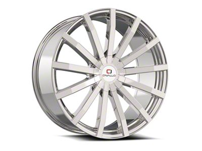 Cavallo CLV-52 Nano Chrome 6-Lug Wheel; 22x9.5; 25mm Offset (21-24 F-150)