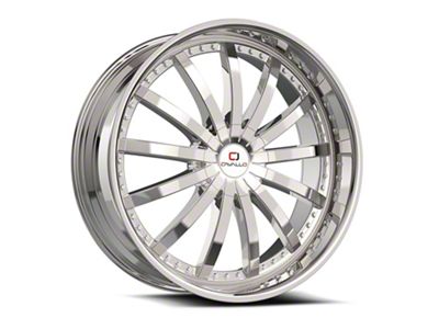 Cavallo CLV-53 Chrome 6-Lug Wheel; 24x9; 25mm Offset (21-24 F-150)