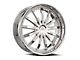 Cavallo CLV-53 Chrome 6-Lug Wheel; 24x9; 25mm Offset (21-24 F-150)