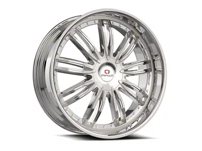 Cavallo CLV-54 Nano Chrome 6-Lug Wheel; 22x9.5; 25mm Offset (21-25 F-150)