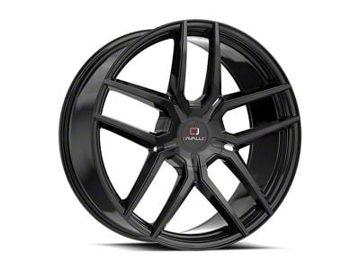 Cavallo CLV-55 Gloss Black 6-Lug Wheel; 26x9.5; 25mm Offset (21-24 F-150)