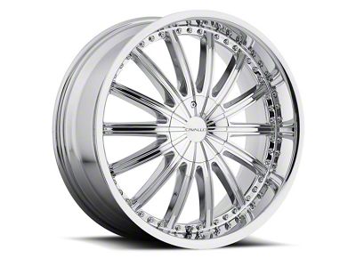 Cavallo CLV-9 Chrome 6-Lug Wheel; 22x9.5; 25mm Offset (21-24 F-150)