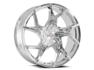 Cavallo CLV-26 Chrome 6-Lug Wheel; 22x9.5; 25mm Offset (14-18 Silverado 1500)