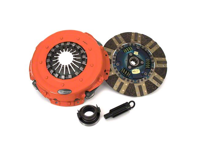 Centerforce Dual Friction Organic/Carbon Clutch Pressure Plate and Disc Kit; 10-Spline (03-06 5.9L RAM 3500)