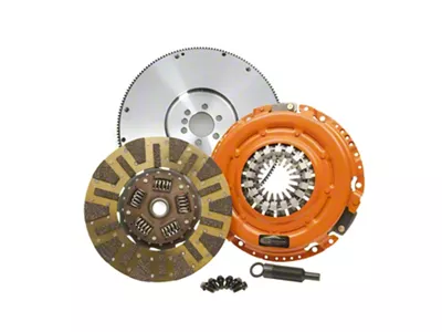 Centerforce Dual Friction Organic/Carbon Clutch Kit with Flywheel; 10-Spline (01-06 6.0L Sierra 2500 HD)