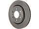 Select Axle Plain 6-Lug Brake Rotor and Pad Kit; Front (10-20 F-150)