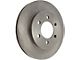 Select Axle Plain 6-Lug Brake Rotor and Pad Kit; Front (04-08 2WD F-150)