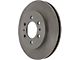 Select Axle Plain 6-Lug Brake Rotor and Pad Kit; Front (2009 F-150)