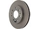 Select Axle Plain 7-Lug Brake Rotor and Pad Kit; Front (2009 F-150)