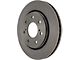 Select Axle Plain 7-Lug Brake Rotor and Pad Kit; Front (10-14 F-150)