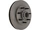 Select Axle Plain 7-Lug Brake Rotor and Pad Kit; Front (2000 2WD F-150, Excluding Lightning)