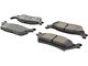 Select Axle Plain 6-Lug Brake Rotor and Pad Kit; Rear (12-14 F-150; 15-20 F-150 w/ Manual Parking Brake)