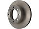 Select Axle Plain 8-Lug Brake Rotor and Pad Kit; Front (09-18 RAM 3500)