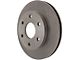 Select Axle Plain 6-Lug Brake Rotor and Pad Kit; Front (99-04 Sierra 1500; 05-06 2WD Sierra 1500 w/ Quadsteer)