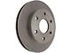 Select Axle Plain 6-Lug Brake Rotor and Pad Kit; Front (99-04 Sierra 1500; 05-06 2WD Sierra 1500 w/ Quadsteer)