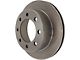 Select Axle Plain 8-Lug Brake Rotor and Pad Kit; Rear (07-10 Sierra 2500 HD)