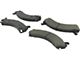 Select Axle Plain 8-Lug Brake Rotor and Pad Kit; Rear (07-10 Sierra 3500 HD DRW)