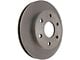 Select Axle Plain 6-Lug Brake Rotor and Pad Kit; Front (99-04 Silverado 1500; 05-06 2WD Silverado 1500 w/ Quadsteer)