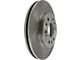 Select Axle Plain 6-Lug Brake Rotor and Pad Kit; Front (05-06 Silverado 1500 w/ Rear Drum Brakes)