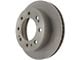 Select Axle Plain 8-Lug Brake Rotor and Pad Kit; Front (12-19 Silverado 3500 HD)