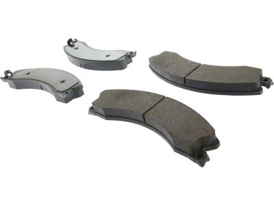 Select Axle Plain 8-Lug Brake Rotor and Pad Kit; Rear (11-14 Silverado 3500 HD DRW)