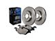 Select Axle Plain 8-Lug Brake Rotor and Pad Kit; Front and Rear (13-16 4WD F-250 Super Duty)