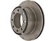 Select Axle Plain 8-Lug Brake Rotor and Pad Kit; Rear (13-16 2WD F-250 Super Duty)