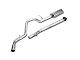 CGS Motorsports Aluminized Single Exhaust System; Side Exit (09-13 4.8L Silverado 1500)