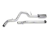 CGS Motorsports Stainless Single Exhaust System; Side Exit (15-20 3.5L EcoBoost F-150, Excluding Raptor & 19-20 F-150 Limited)