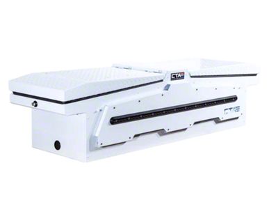 Chandler Truck Accessories APEX Gullwing Truck Tool Box; White (Universal; Some Adaptation May Be Required)