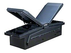 Chandler Truck Accessories APEX Gullwing Truck Tool Box; Black (Universal; Some Adaptation May Be Required)