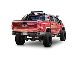 Chassis Unlimited Octane Series High Clearance Rear Bumper; Pre-Drilled for Backup Sensors; Black Textured (15-20 Canyon)