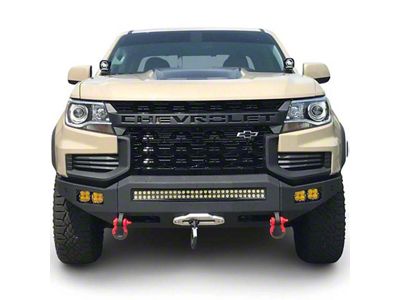 Chassis Unlimited Octane Series Winch Front Bumper; Black Textured (21-22 Colorado ZR2)