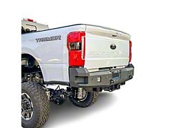 Chassis Unlimited Attitude Series Rear Bumper; Black Textured (23-24 F-250 SuperDuty)