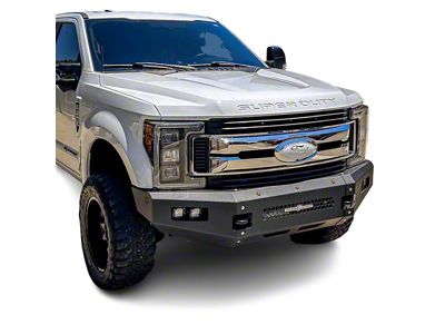 Chassis Unlimited Fuel Series Front Bumper; Textured Black (17-22 F-250 SuperDuty)