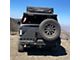 Chassis Unlimited Octane Series Dual Swing Rear Bumper; Pre-Drilled for Backup Sensors; Black Textured (17-22 F-350 Super Duty)