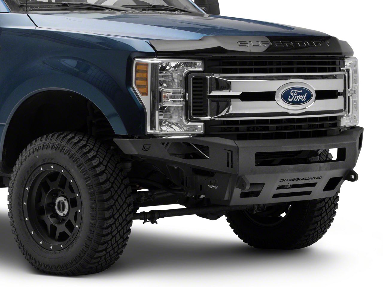 Chassis Unlimited F Super Duty Octane Series Front Bumper Black