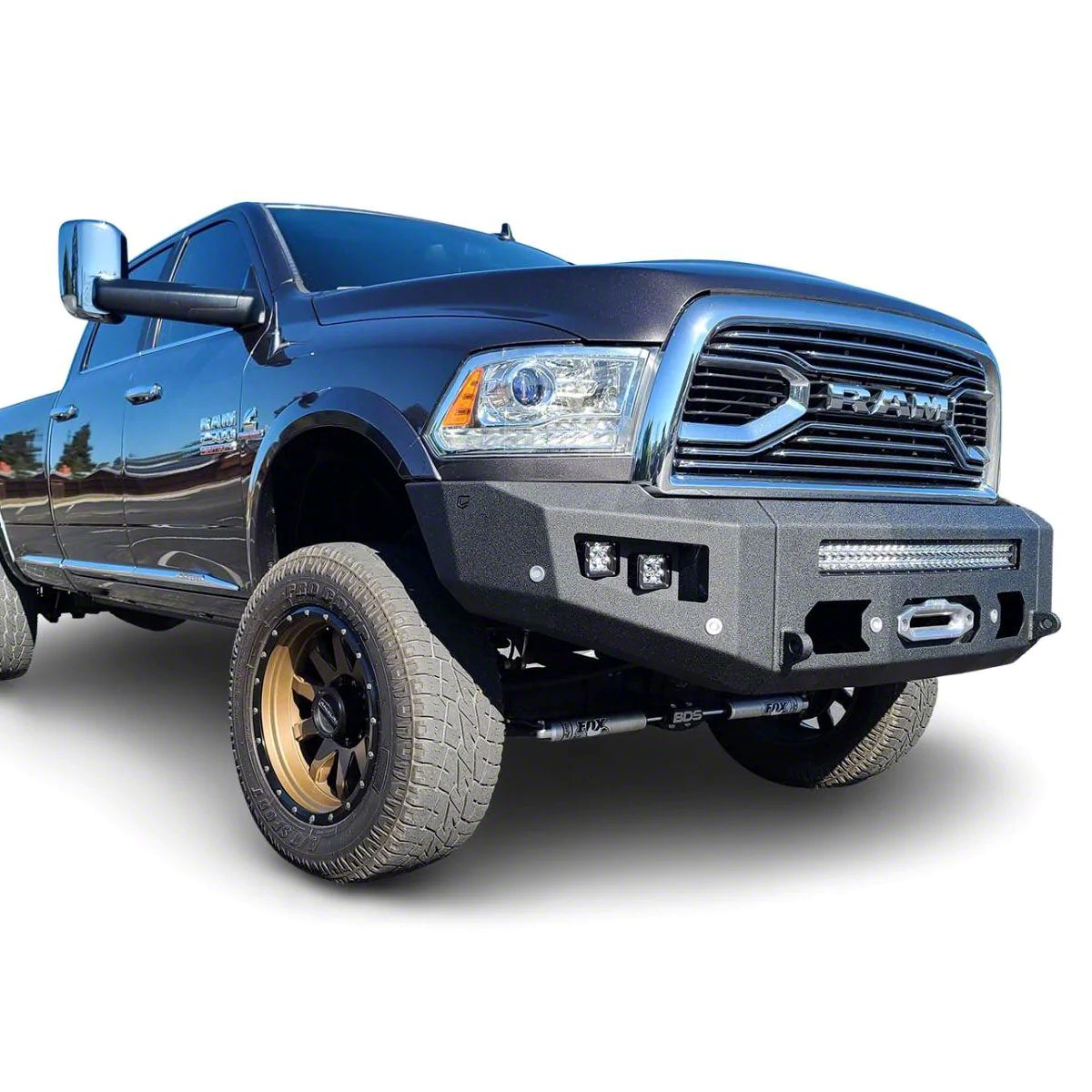 Chassis Unlimited Ram Attitude Series Winch Front Bumper Not Pre Drilled For Front Parking