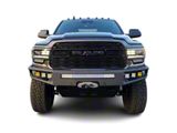 Chassis Unlimited Diablo Series Winch Front Bumper; Not Pre-Drilled for Front Parking Sensors; Black Textured (19-24 RAM 2500)