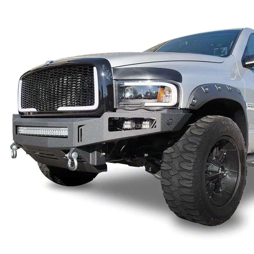 Chassis Unlimited RAM 2500 Octane Series Front Bumper; Black Textured ...