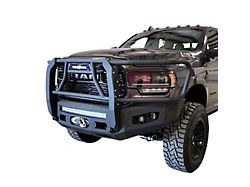 Chassis Unlimited Attitude Series Winch Front Bumper with Guard; Black Textured (19-24 RAM 3500)