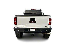 Chassis Unlimited Attitude Series Rear Bumper; Black Textured (15-19 Sierra 2500 HD)