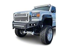 Chassis Unlimited Octane Series Front Bumper with Guard; Black Textured (15-19 Sierra 2500 HD)